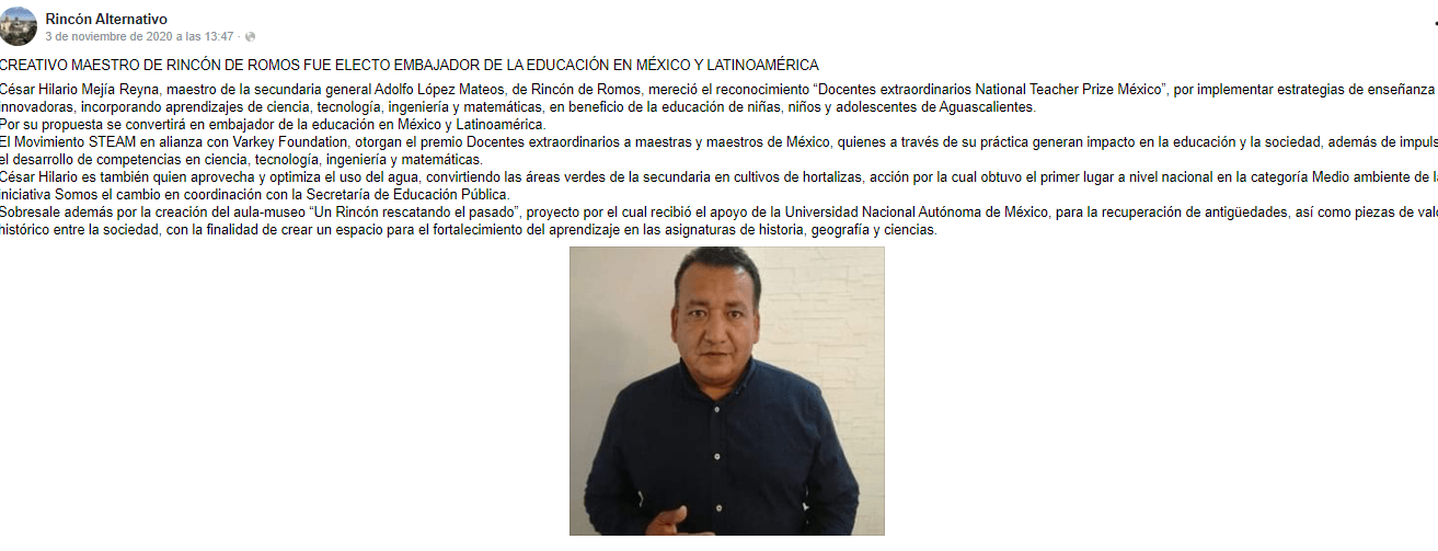 Representante de Aguascalientes | César Mejía
