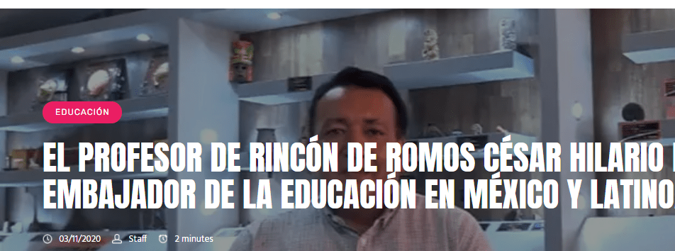 Representante de Aguascalientes | César Mejía