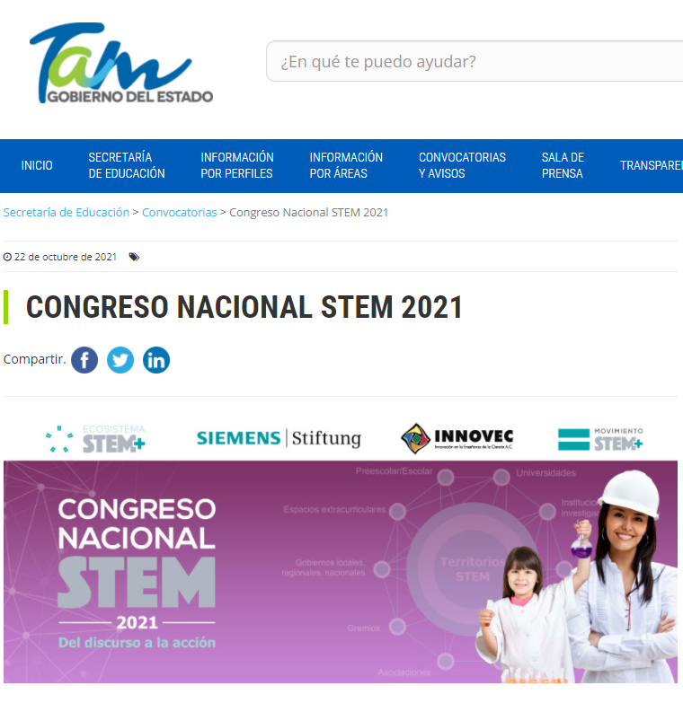 CONGRESO NACIONAL STEM 2021