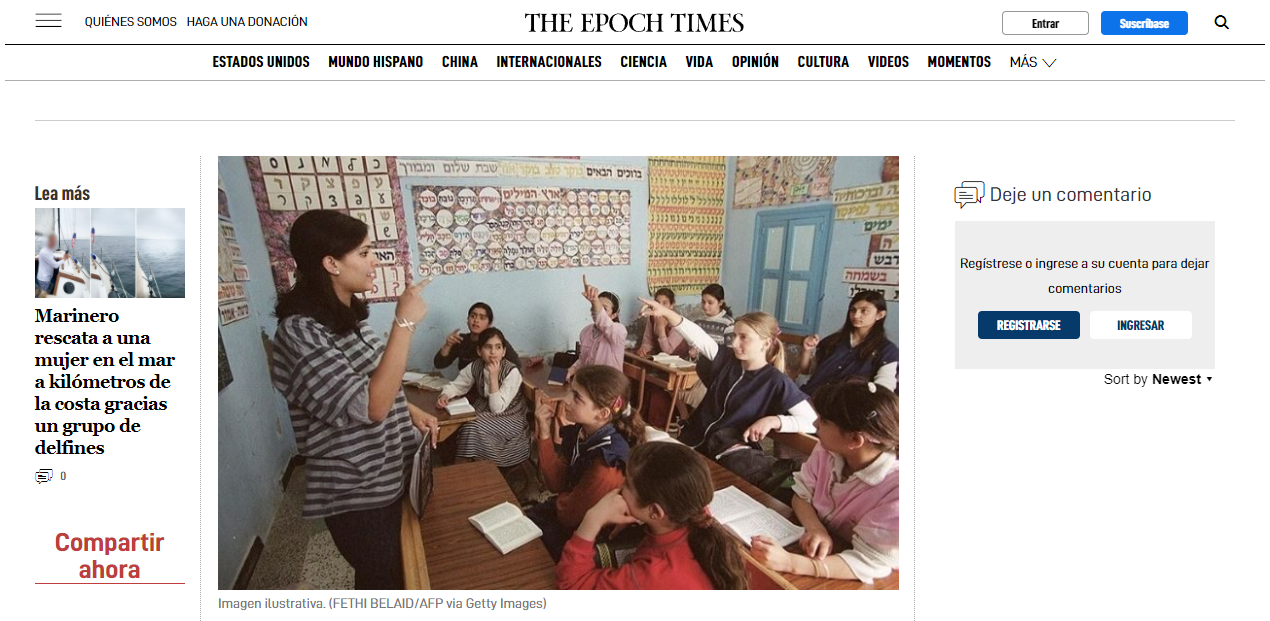 Maestra mexicana es nominada entre los 10 mejores profesores del mundo Fuente: The Epoch Times en español