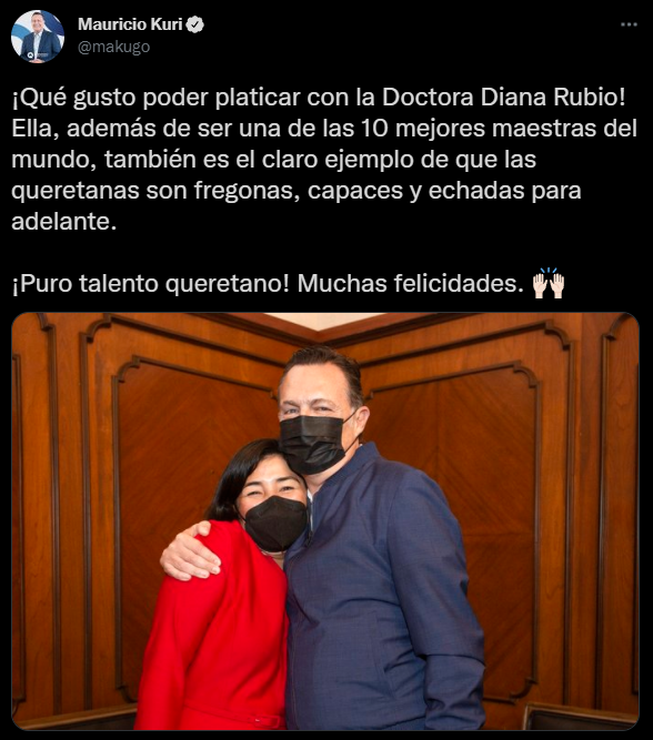 Querétaro biology teacher named one of world’s top 10