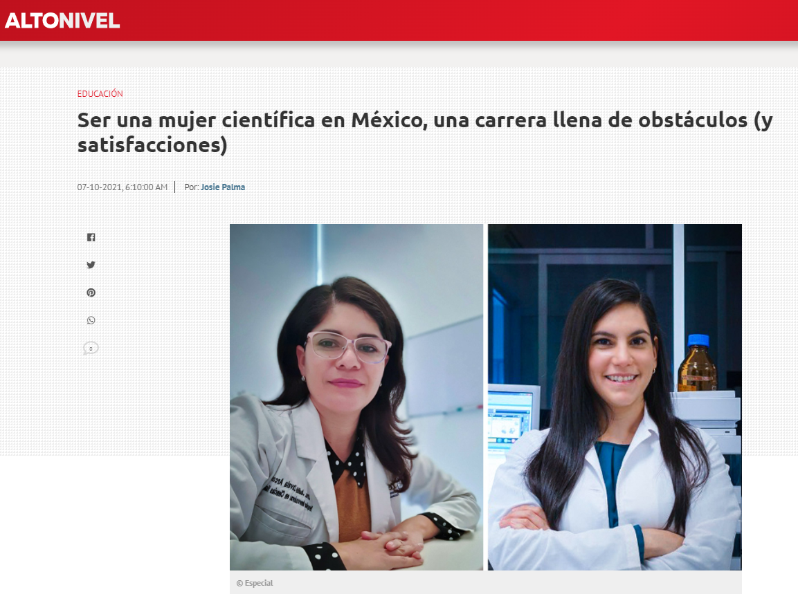 Ser una mujer científica en México, una carrera llena de obstáculos (y satisfacciones)