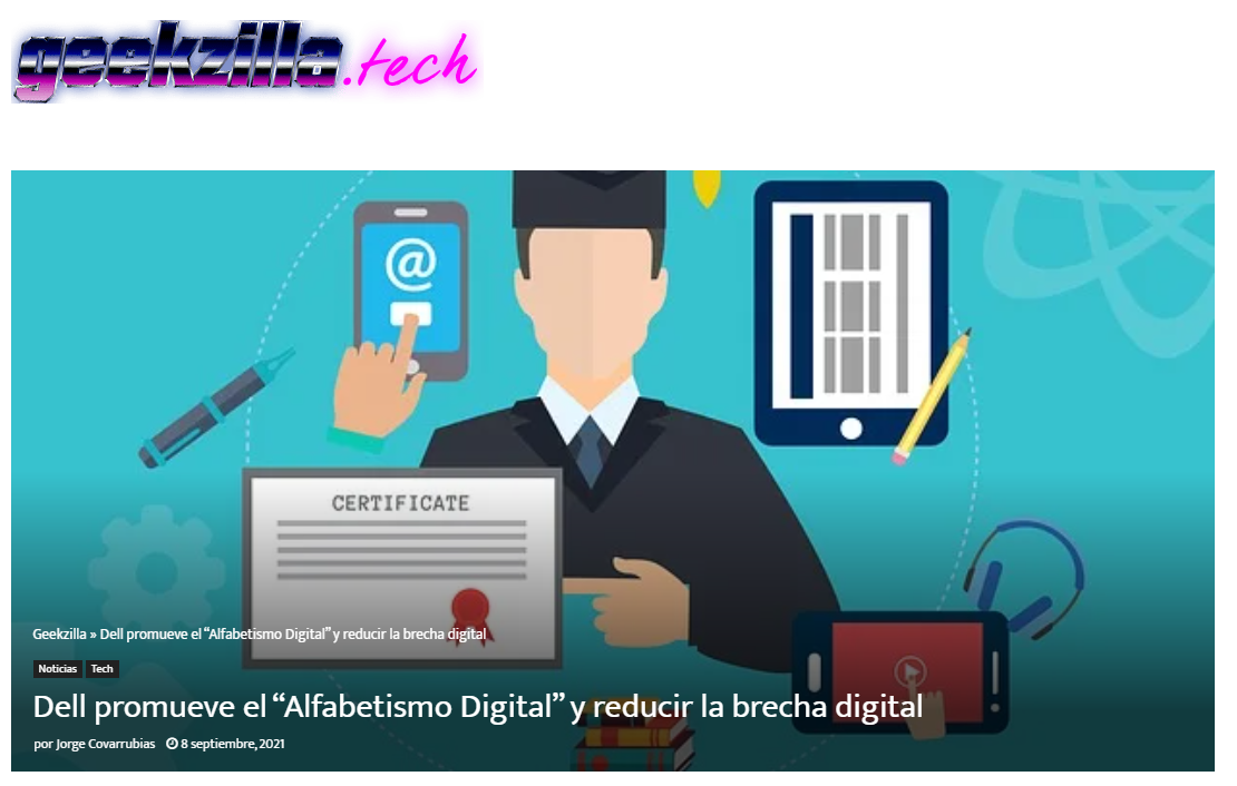 Dell promueve el “Alfabetismo Digital” y reducir la brecha digital