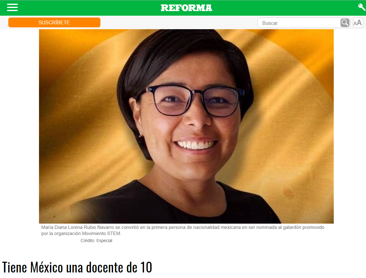 Tiene México una docente de 10