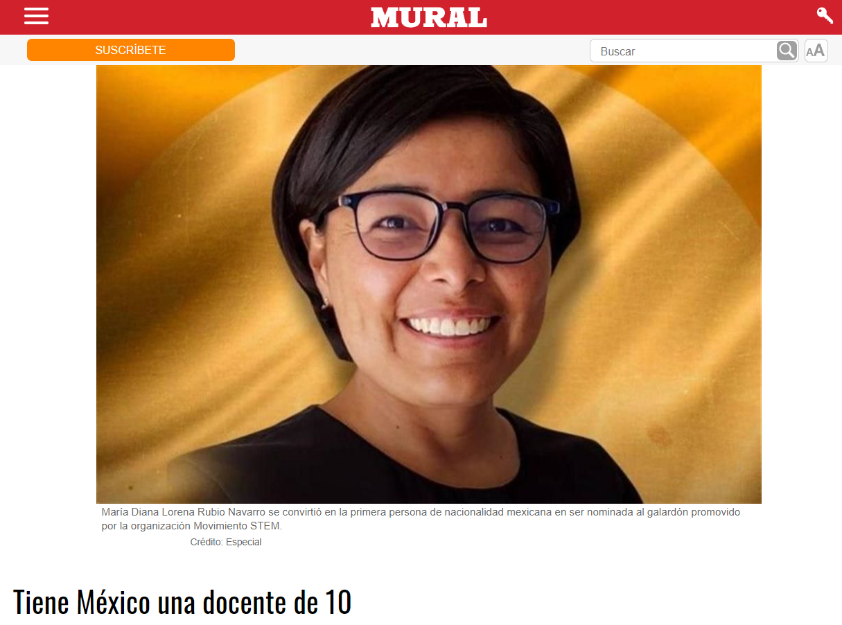 Tiene México una docente de 10