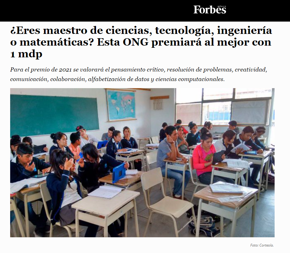 ¿Eres maestro de ciencias, tecnología, ingeniería o matemáticas?