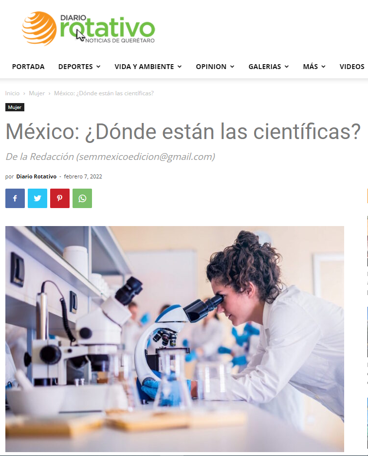 México: ¿Dónde están las científicas?