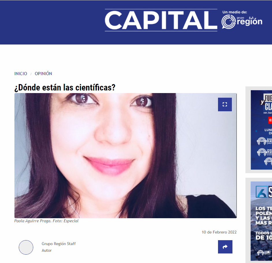¿Dónde están las científicas?