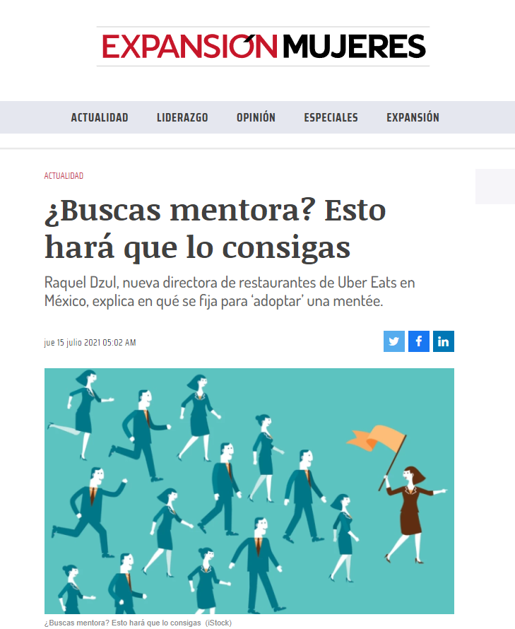 ¿Buscas mentora? Esto hará que lo consigas