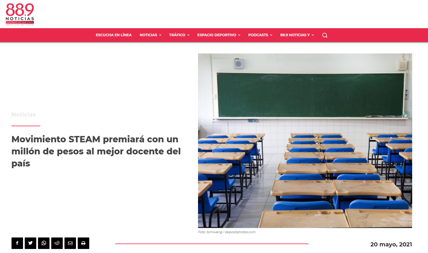 Premio Docentes Extraordinarios 2021