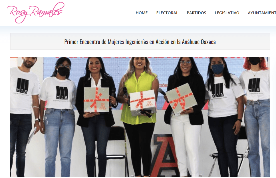Primer Encuentro de Mujeres Ingenieras en Acción en la Anáhuac Oaxaca