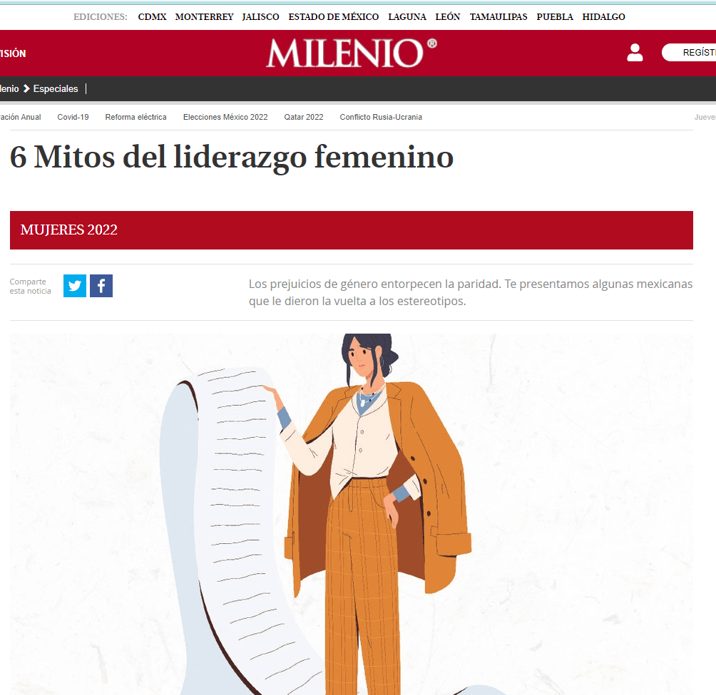 6 Mitos del liderazgo femenino