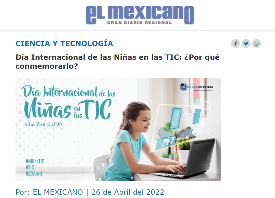 Día Internacional de las Niñas en las TIC: ¿Por qué conmemorarlo?