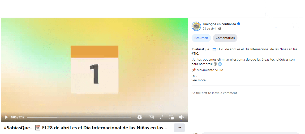 #SabíasQue... El 28 de abril es el Día Internacional de las Niñas en las #TIC?