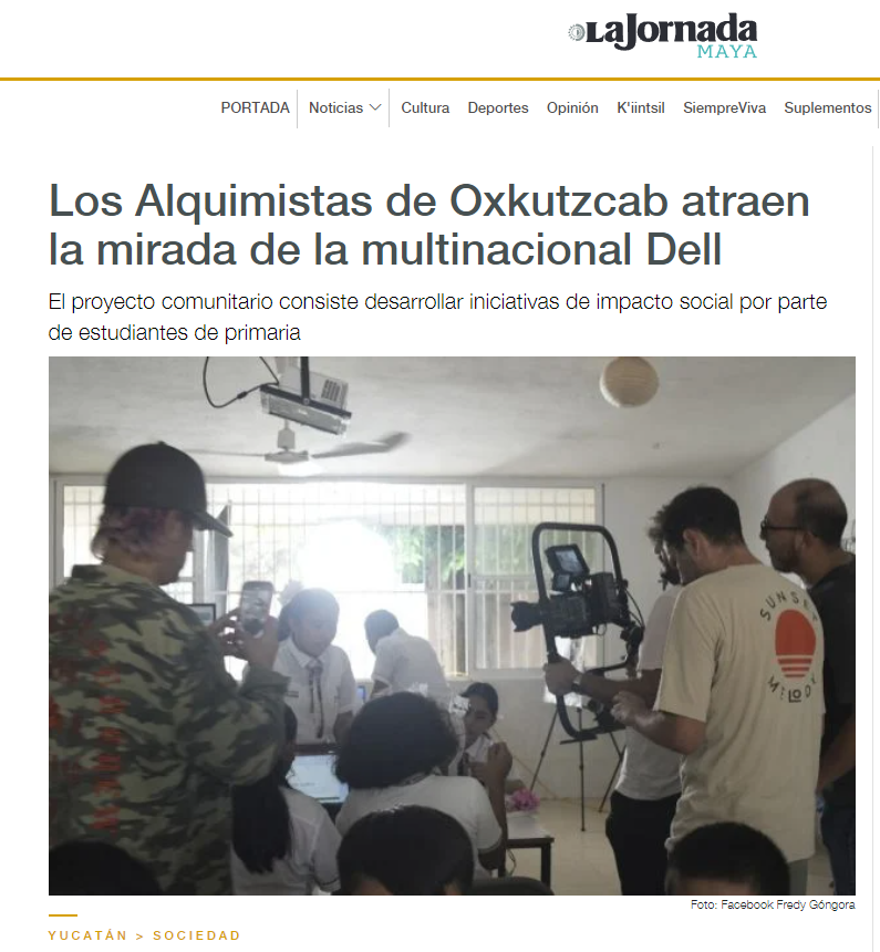 Los Alquimistas de Oxkutzcab atraen la mirada de la multinacional Dell