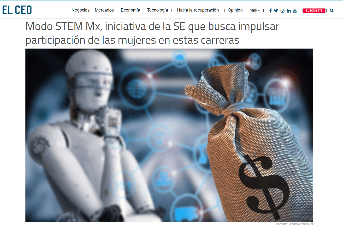 Modo STEM Mx. iniciativa de la SE que busca impulsar participación de las mujeres en estas carreras
