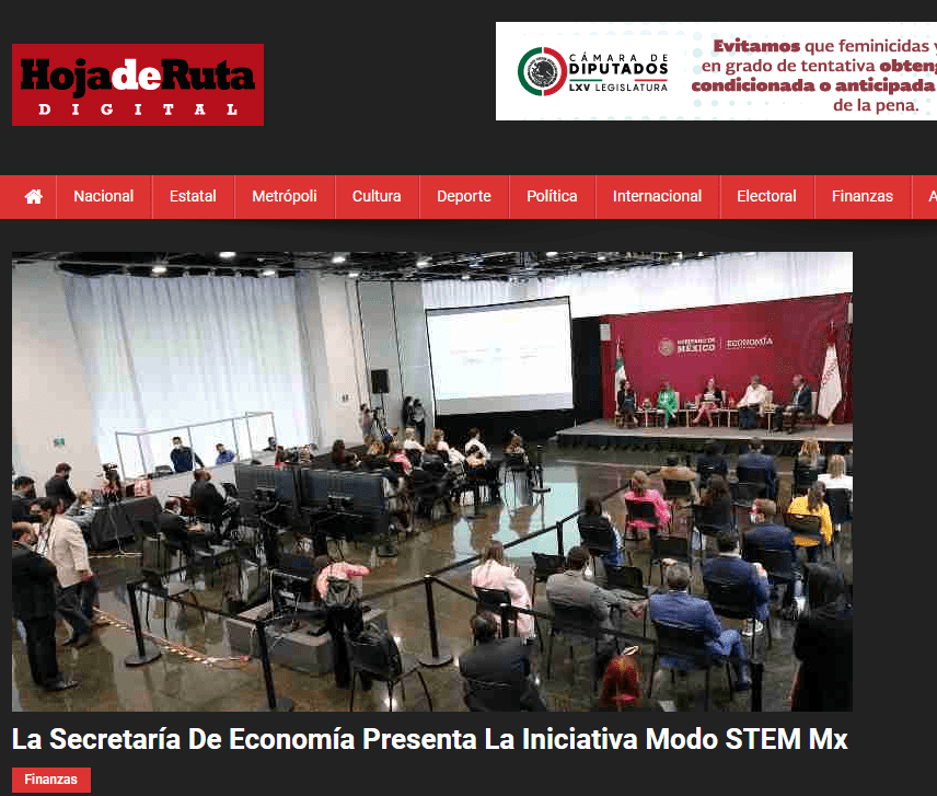La Secretaría De Economía Presenta La Iniciativa Modo STEM Mx