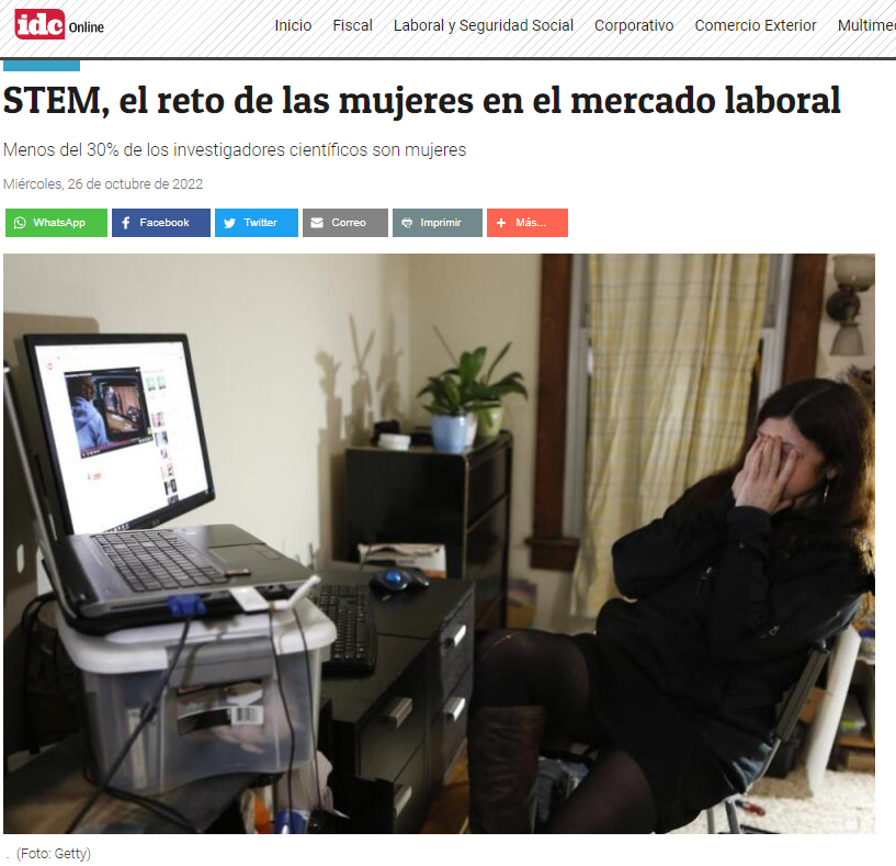 STEM, el reto de las mujeres en el mercado laboral