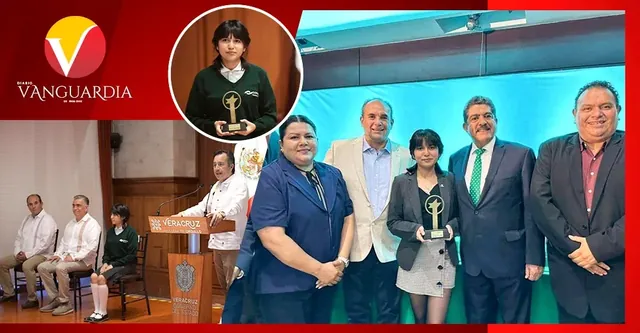 Entrega CGJ reconocimiento a ganadora del concurso Movimiento STEM