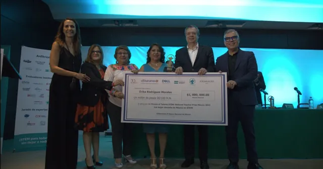 Erika y Ángela son reconocidas como las mejores maestra y estudiante STEM en México