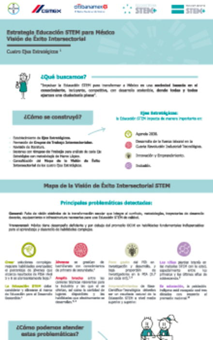 Infografía — Visión de Éxito Intersectorial: Cuatro Ejes Estratégicos